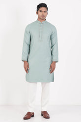 Men Premium Panjabi (Olive)